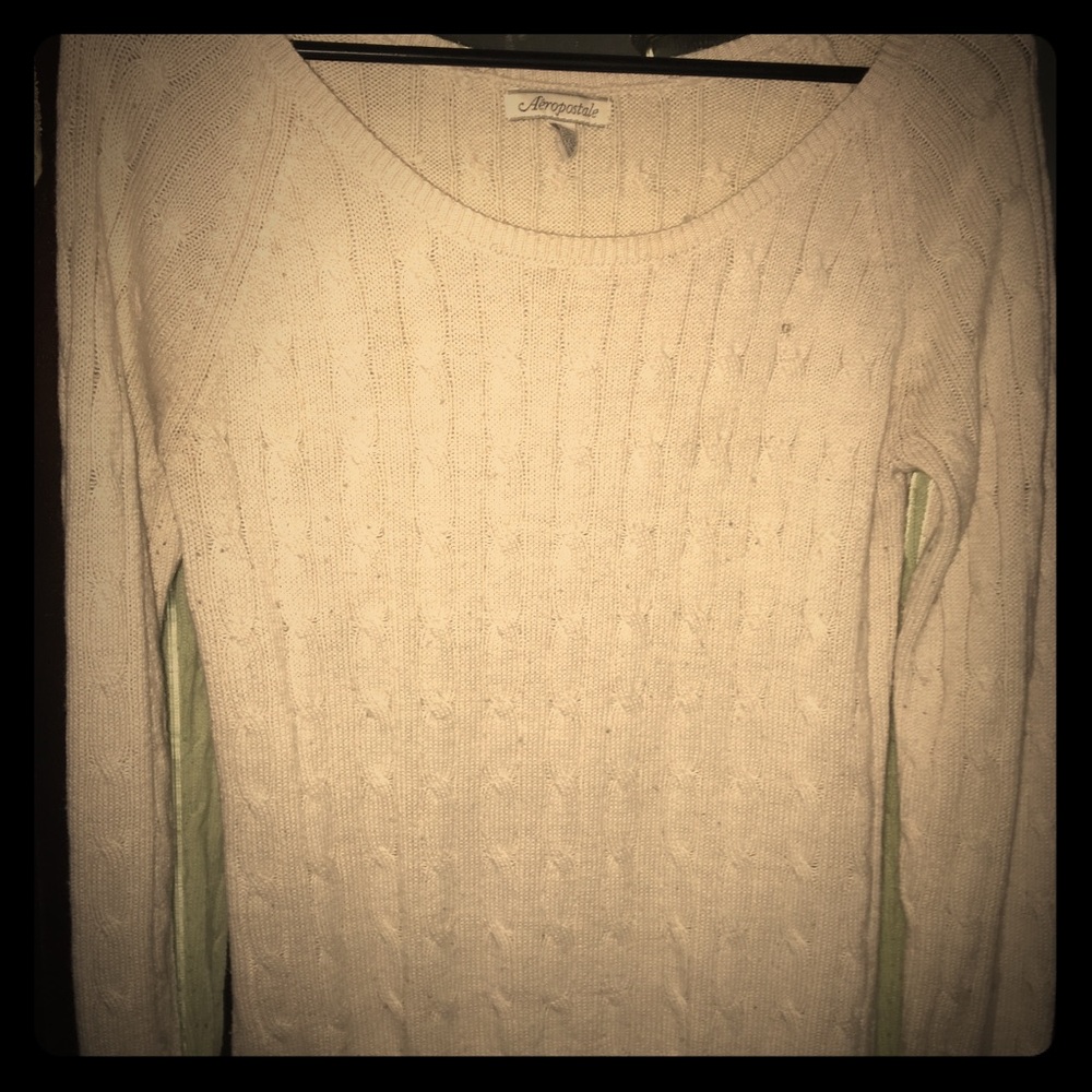 Cream Aeropostale Sweater
